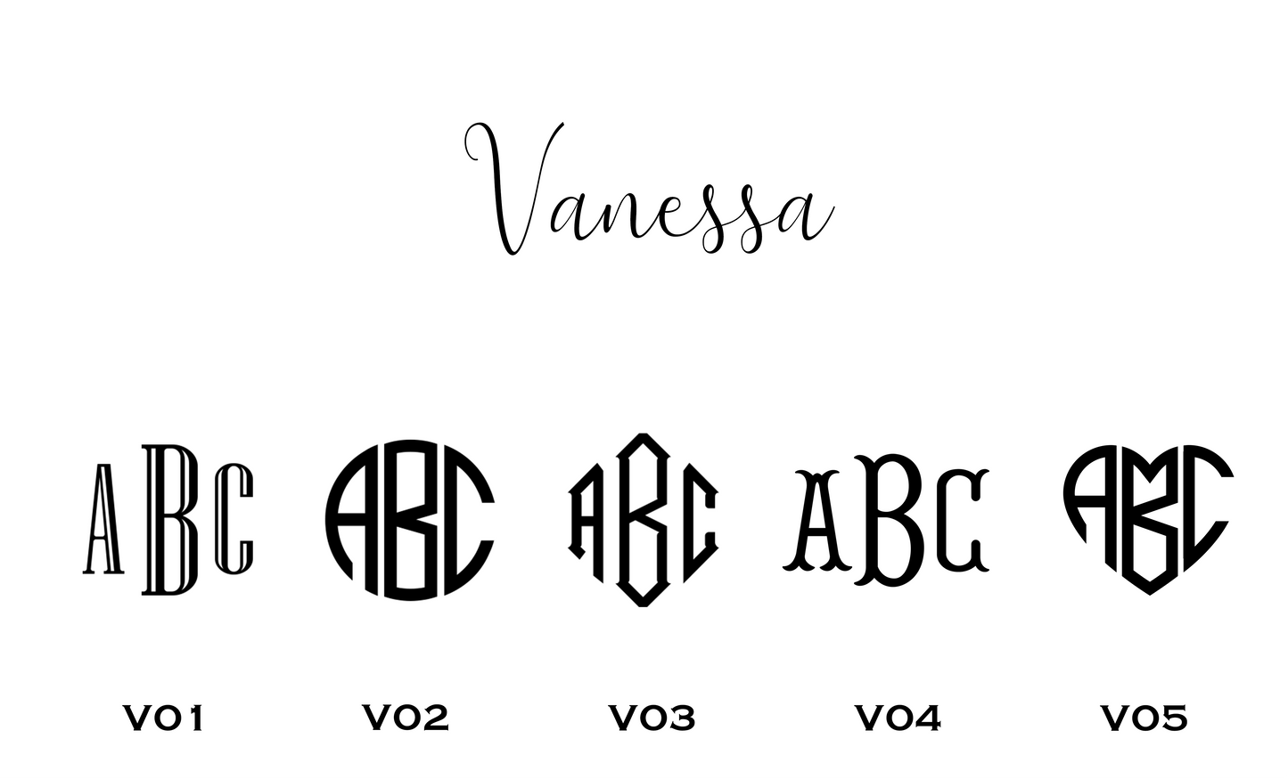Vanessa Personalized Stationery Set