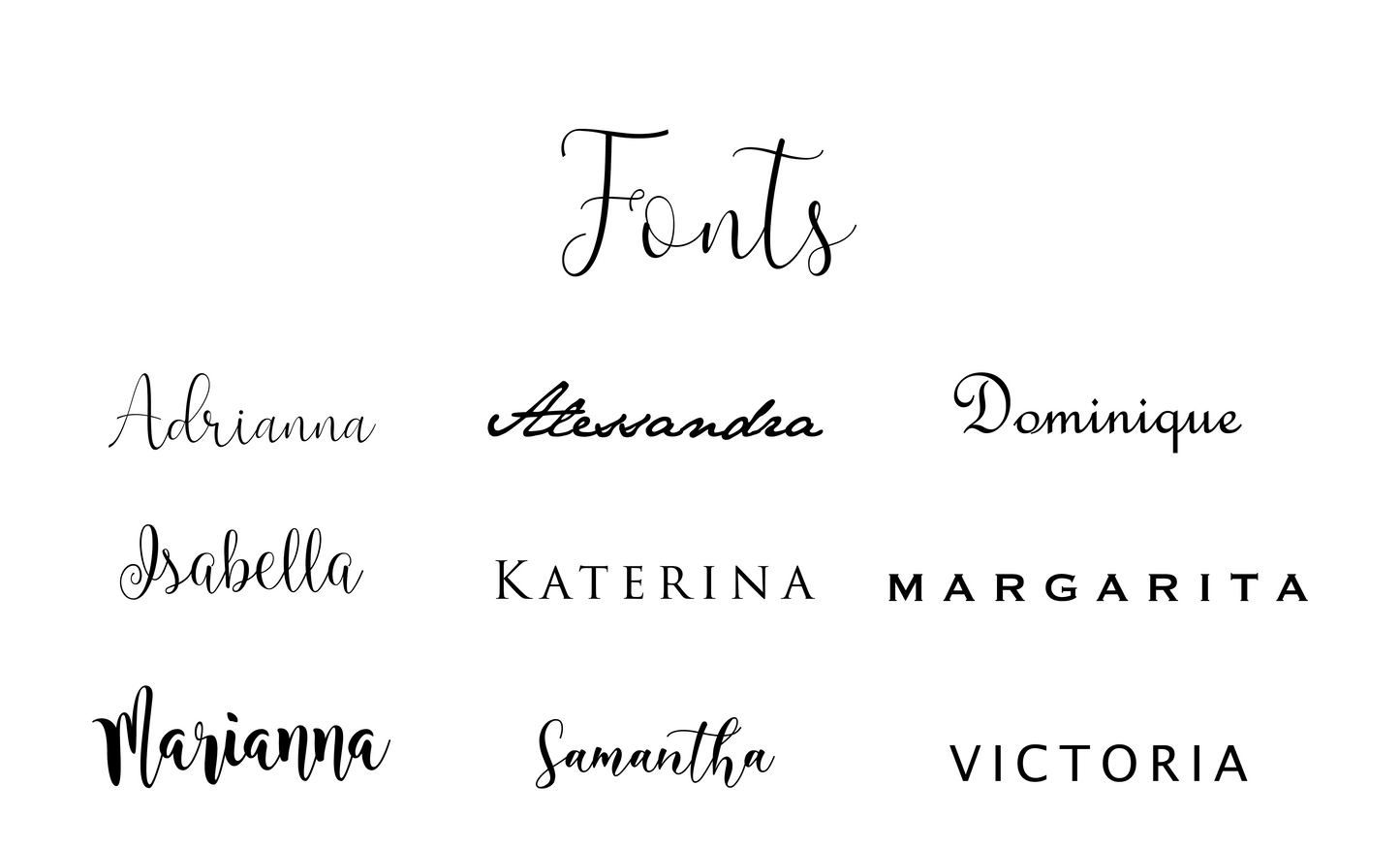 Juliana Personalized Gift Cards