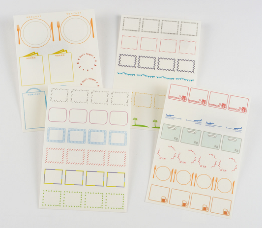 Hobonichi Frame Stickers