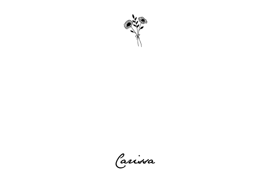 Carissa Personalized Gift Tags