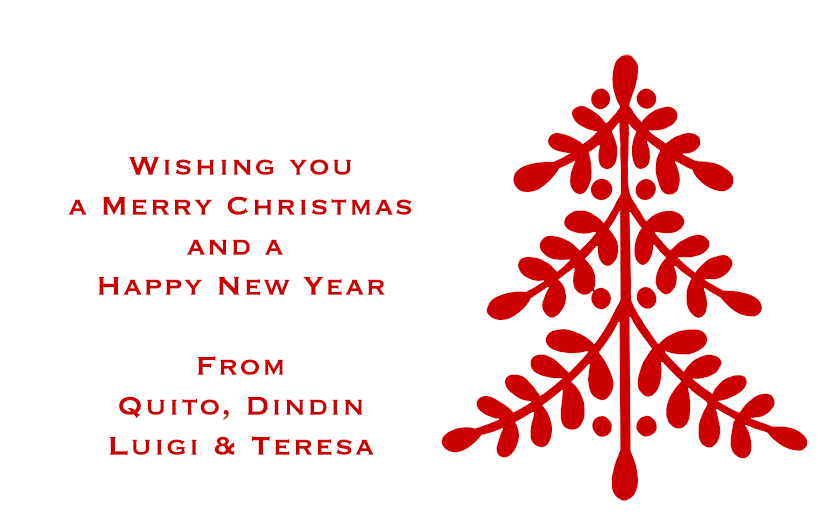 Cristina CHRISTMAS Personalized Gift Cards 3 (2024)
