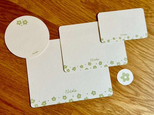 Nicole Personalized Stationery Set