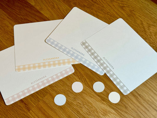 Alessandra 2 Personalized Note Cards