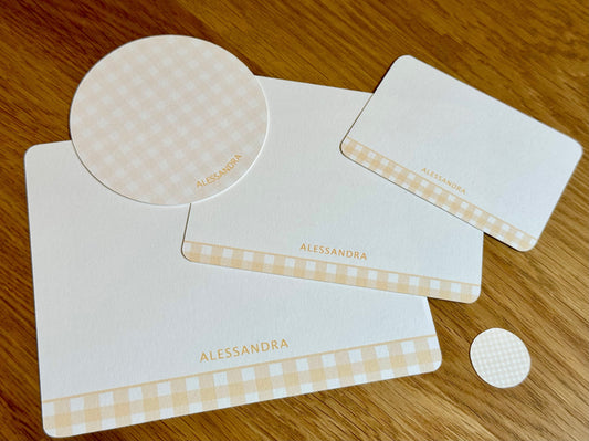 Alessandra 2 Personalized Stationery Set