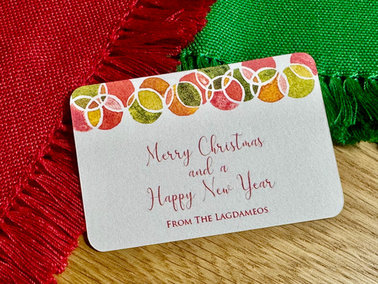 Cristina CHRISTMAS Personalized Gift Tags 5 (2026)