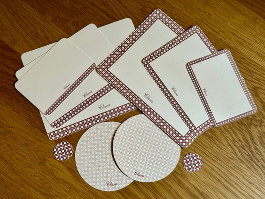Clara Personalized Stationery Set