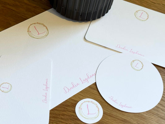 Laura Personalized Stationery Set