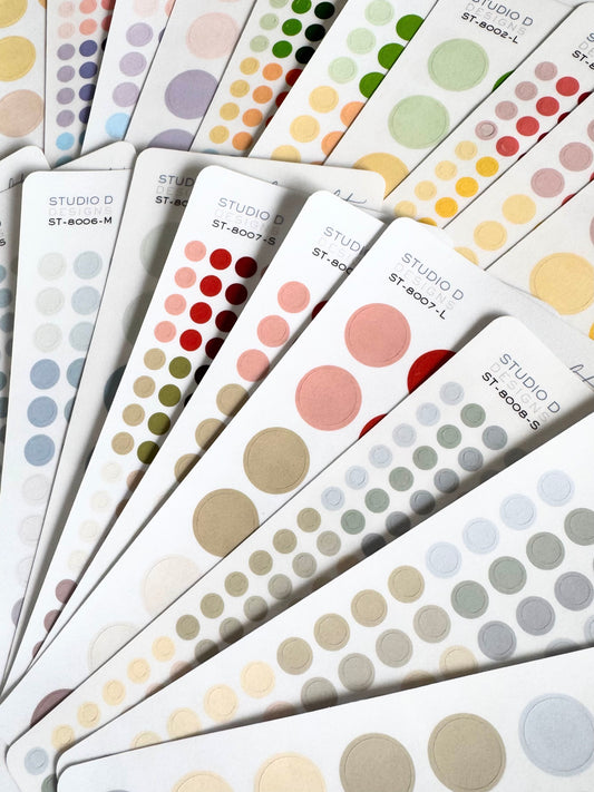 Happy Dots Decorative Stickers V. 2.0 ST-8001-V2