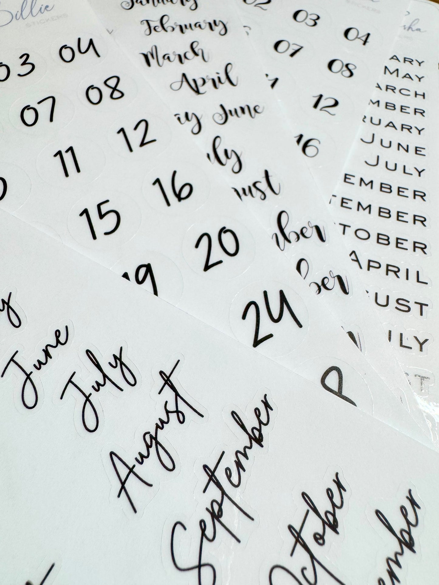 It's a Date! Decorative Stickers ST-8601 & ST-8701