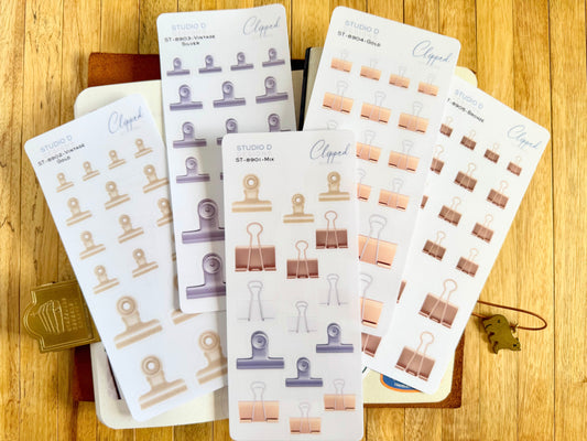 Clipped! Decorative Stickers ST-8901