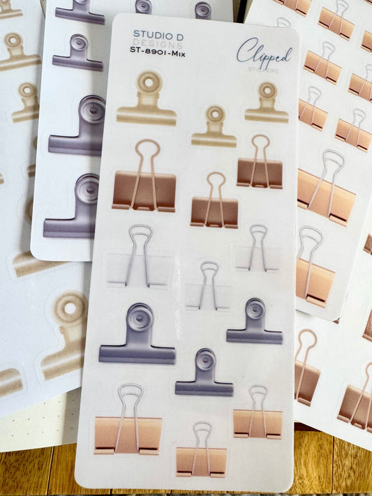 Clipped! Decorative Stickers ST-8901