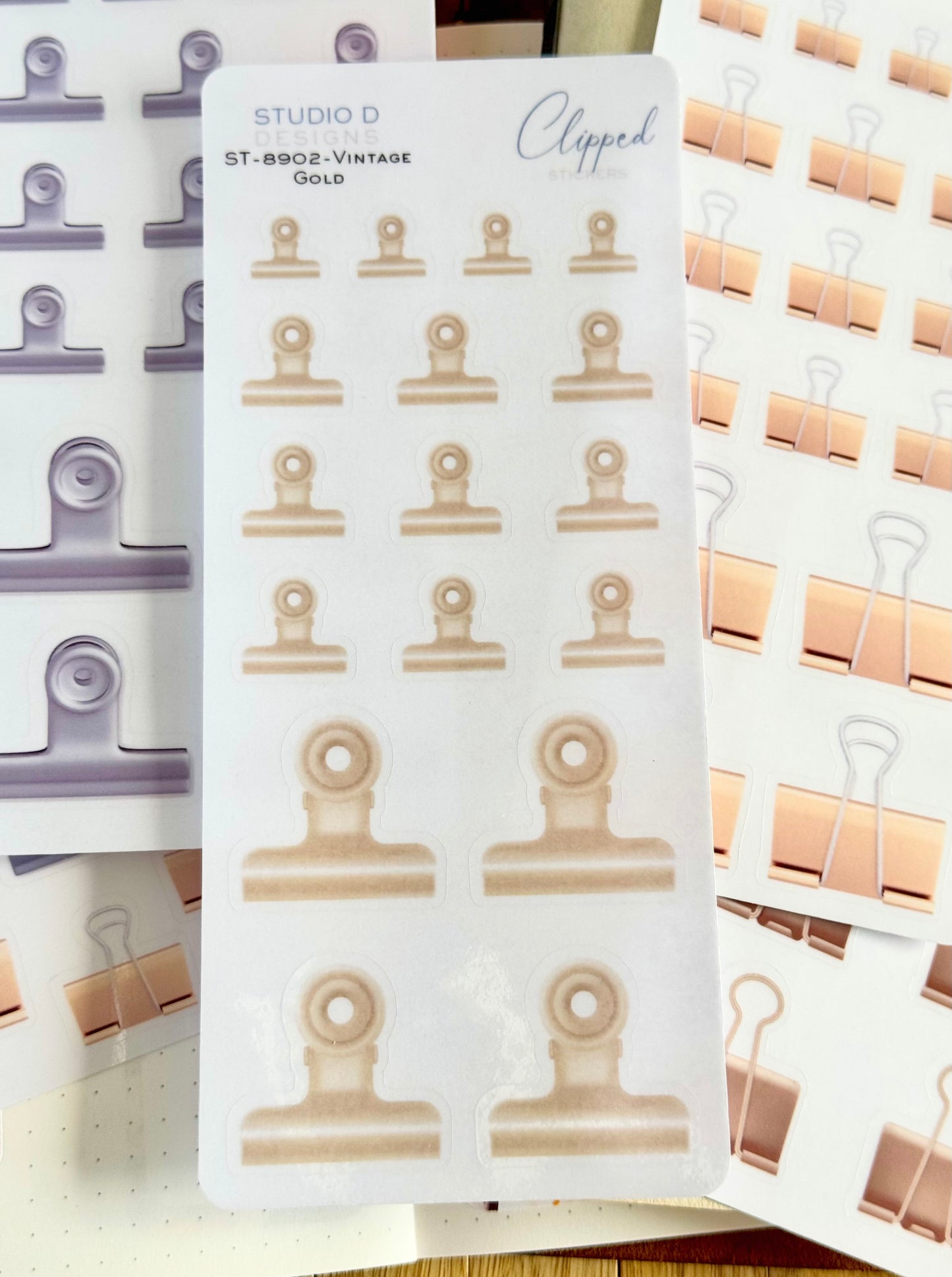 Clipped! Decorative Stickers ST-8901