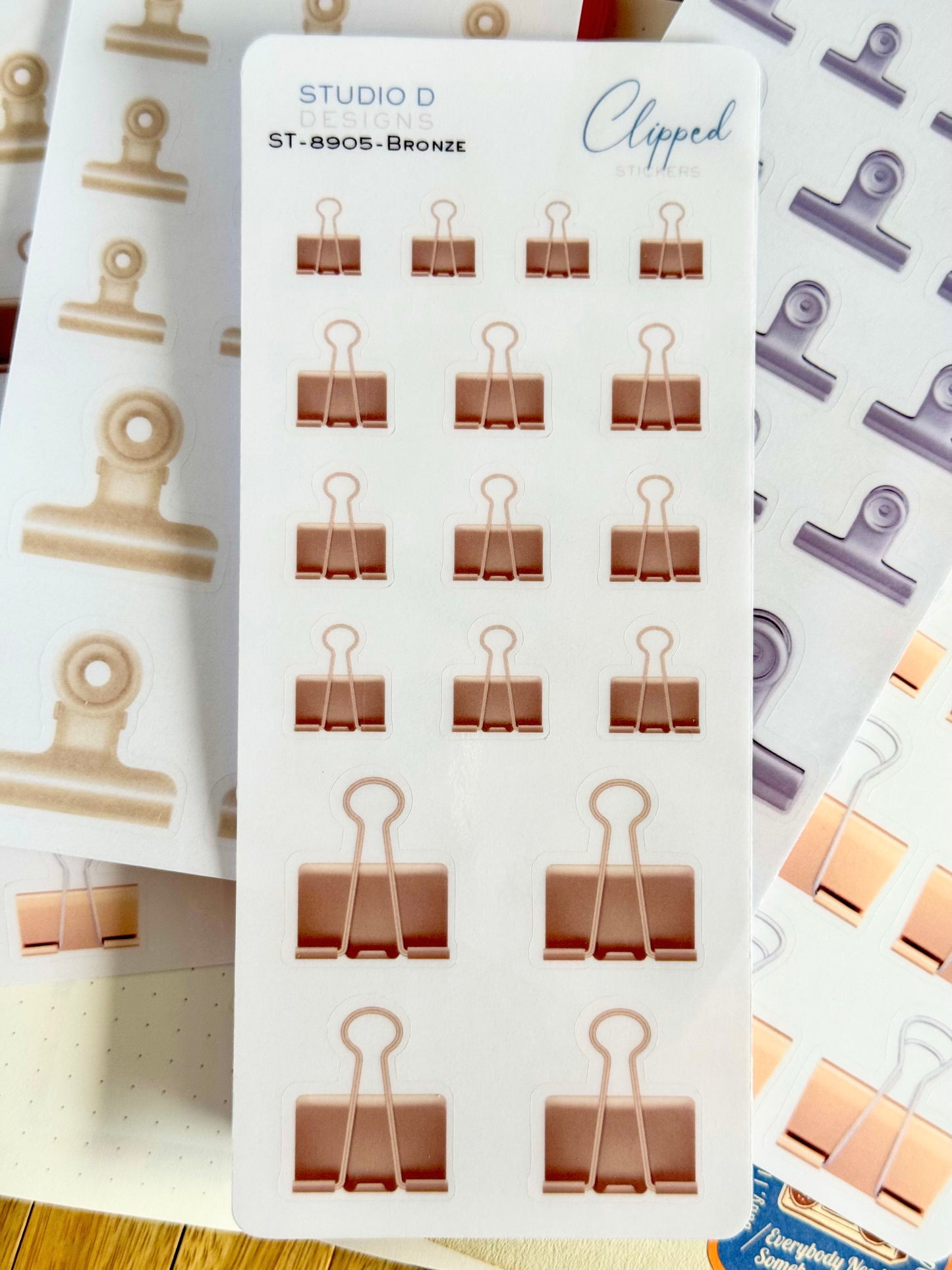 Clipped! Decorative Stickers ST-8901