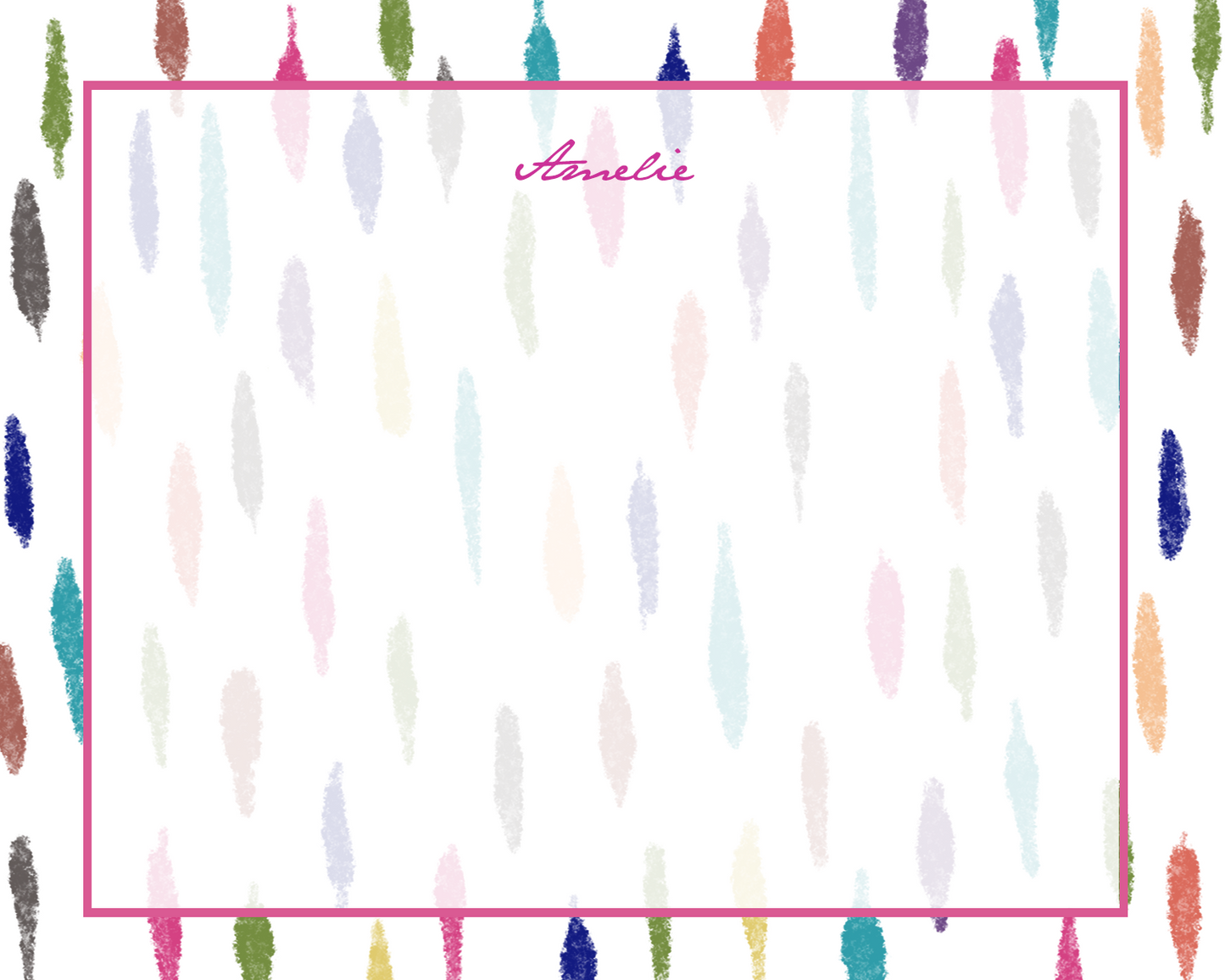 Amelie Personalized Gift Cards