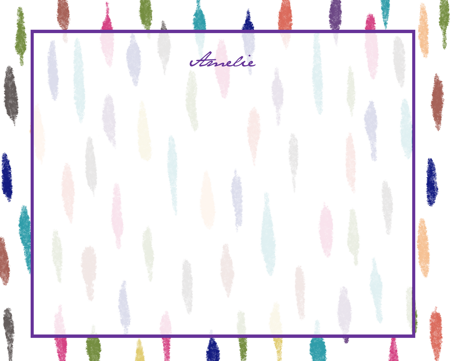 Amelie Personalized Gift Cards