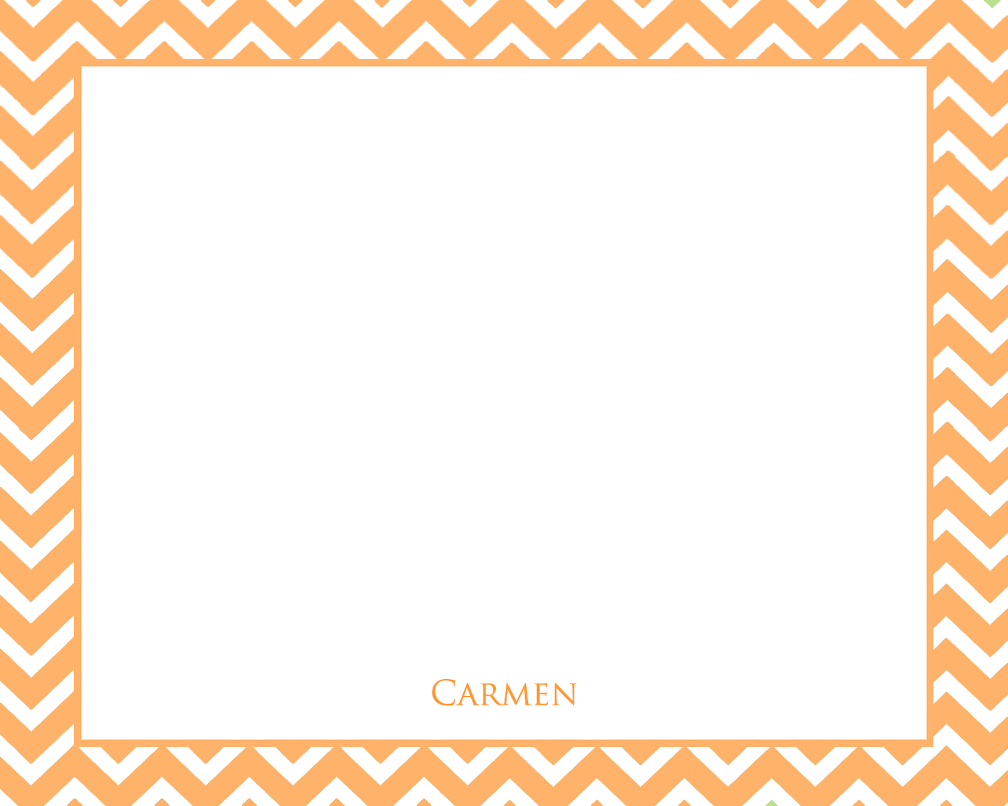 Carmen Personalized Stationery Set