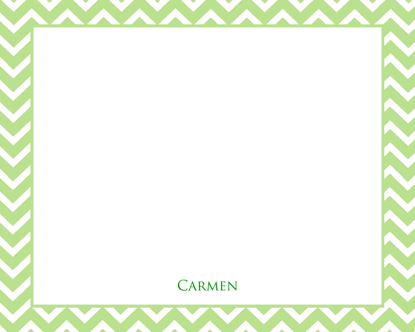 Carmen Personalized Stationery Set