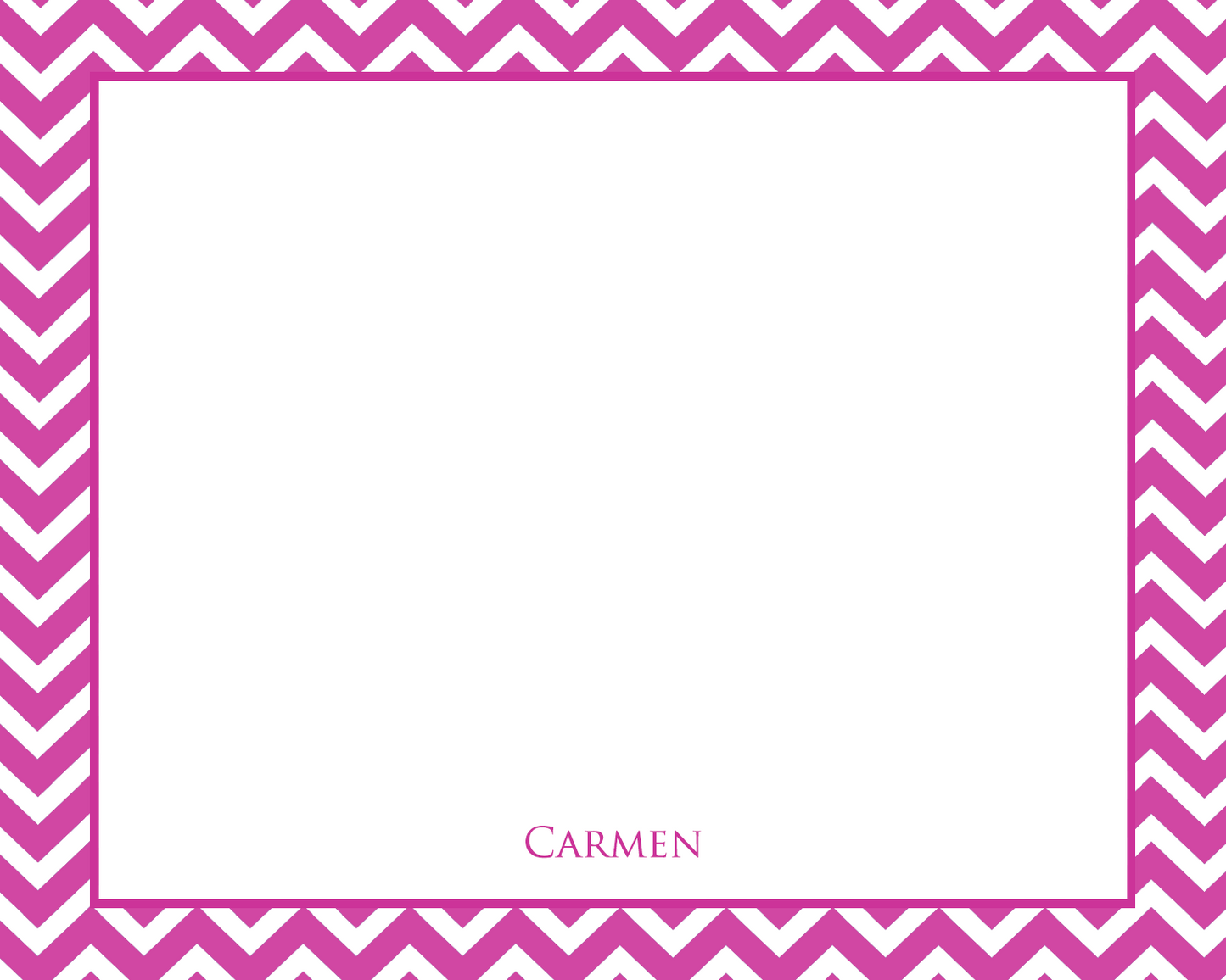 Carmen Personalized Stationery Set