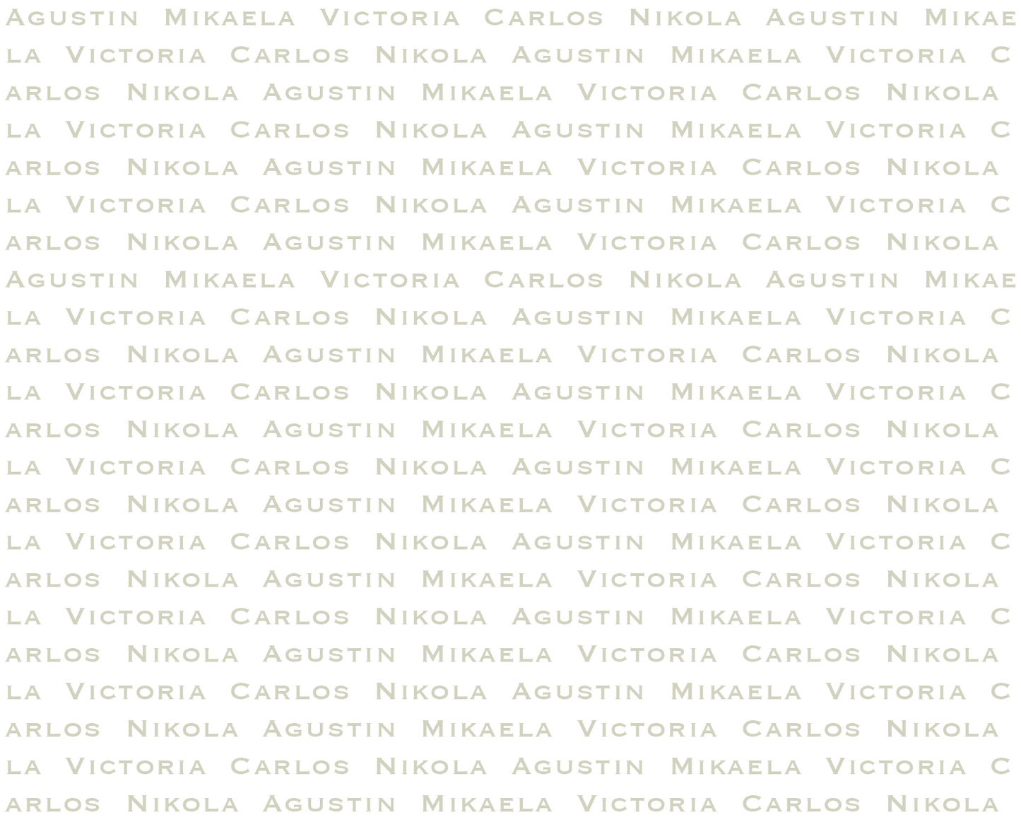 Victoria Personalized Gift Cards
