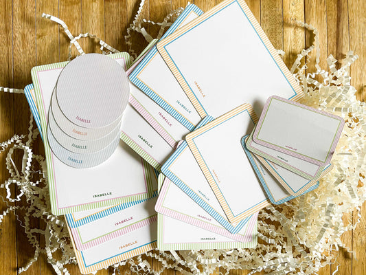 Isabelle Personalized Stationery Set