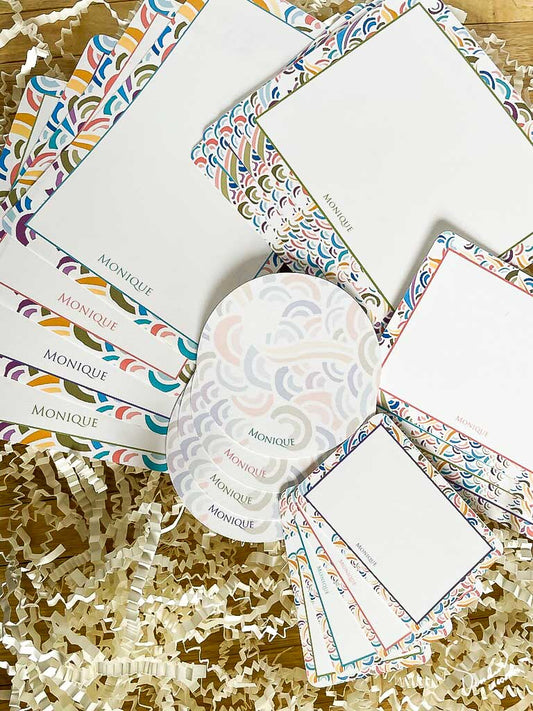 Monique Personalized Stationery Set