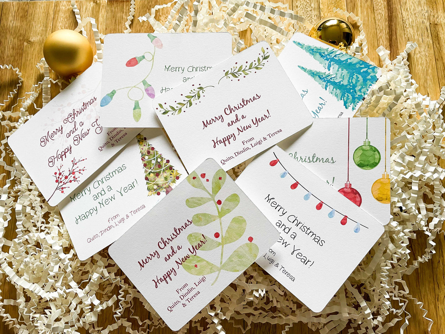 Cristina CHRISTMAS Personalized Gift Cards 3 (2024)