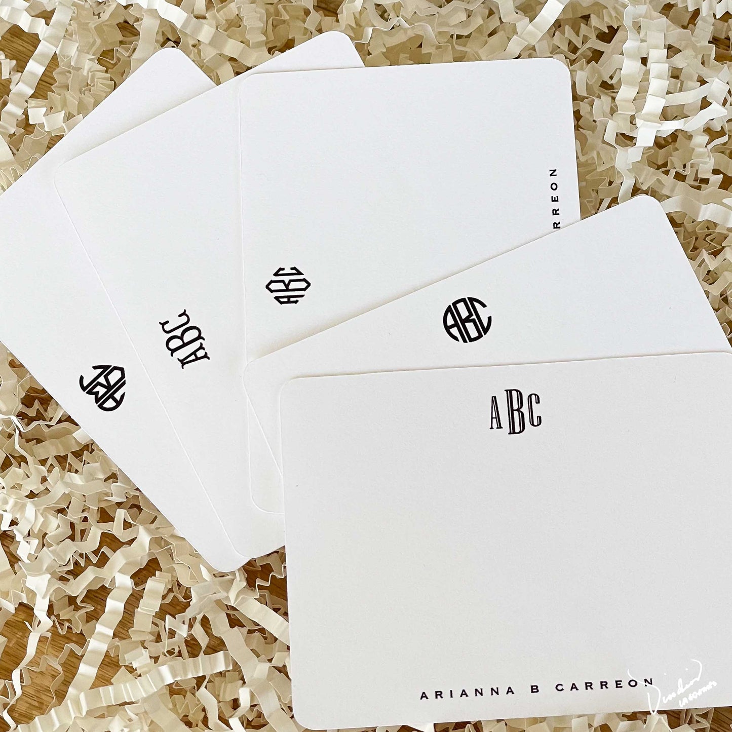 Vanessa Personalized Gift Cards