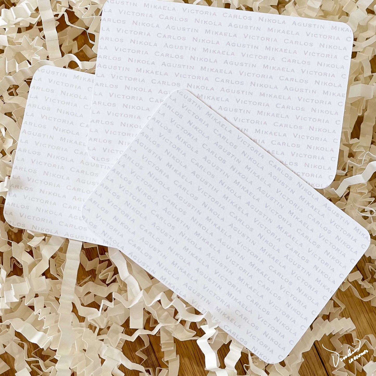 Victoria Personalized Gift Cards