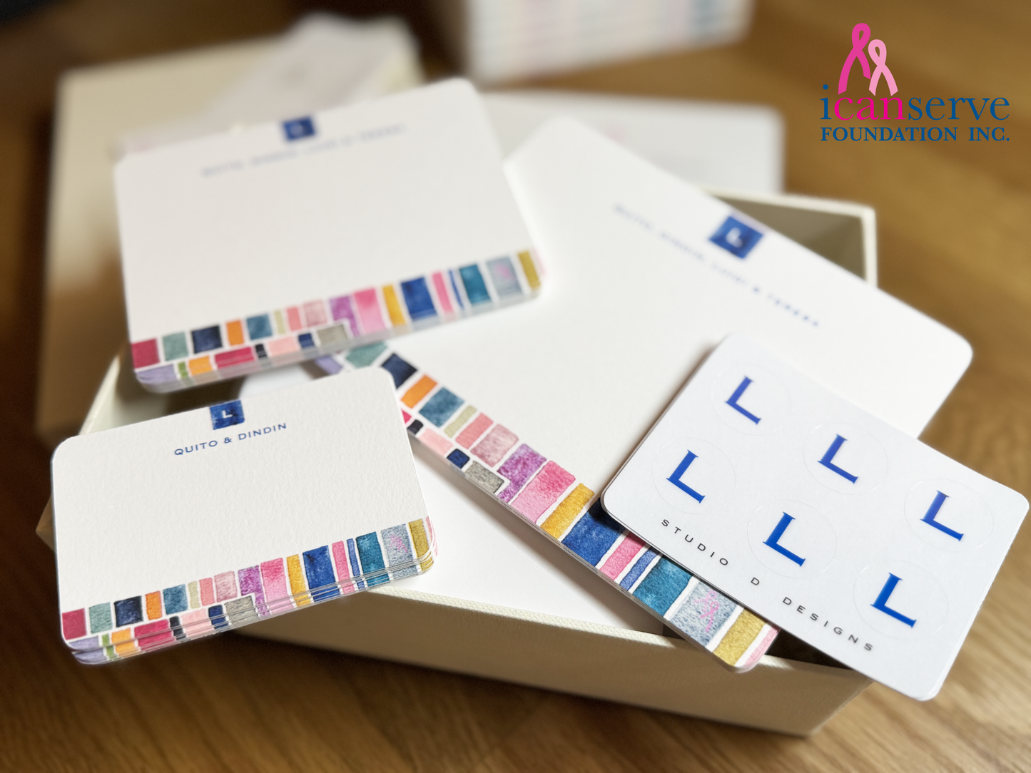 I CAN SERVE Personalized Stationery Set