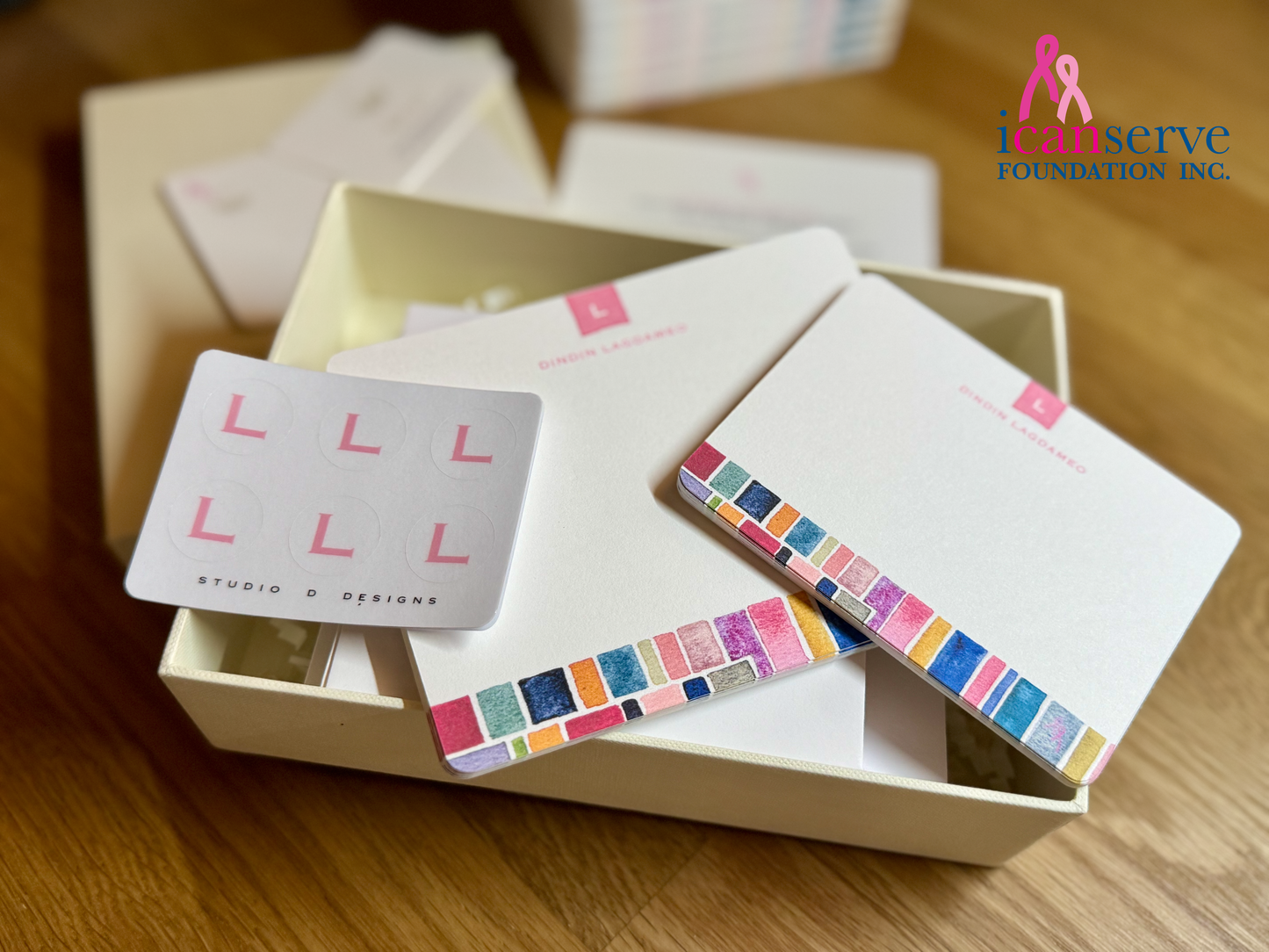 I CAN SERVE Personalized Stationery Set
