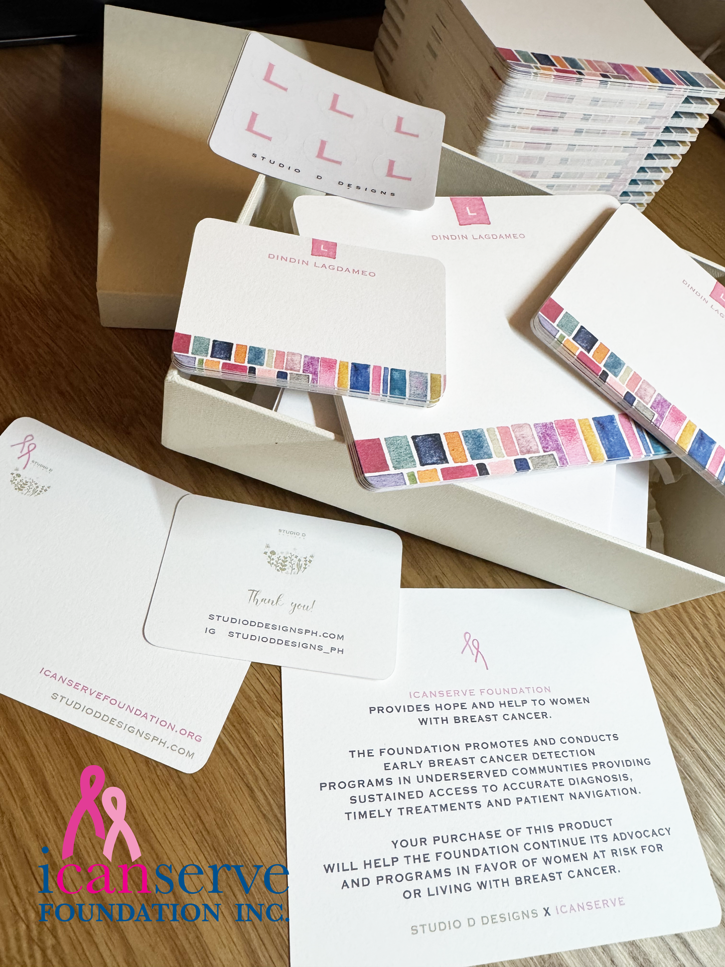 I CAN SERVE Personalized Stationery Set