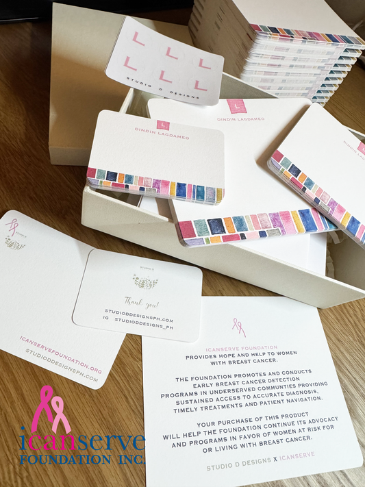 I CAN SERVE Personalized Stationery Set