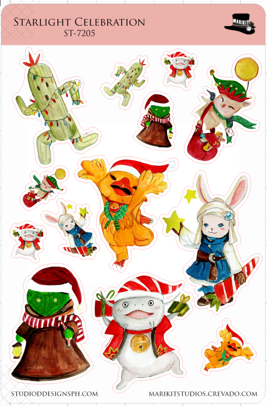 Starlight Celebration by Marikit Studios Personalized Stationery Set