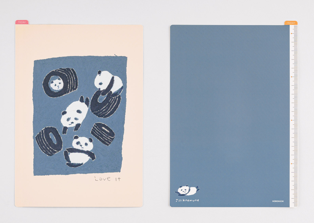 Hobonichi Pencil Board Love It Panda