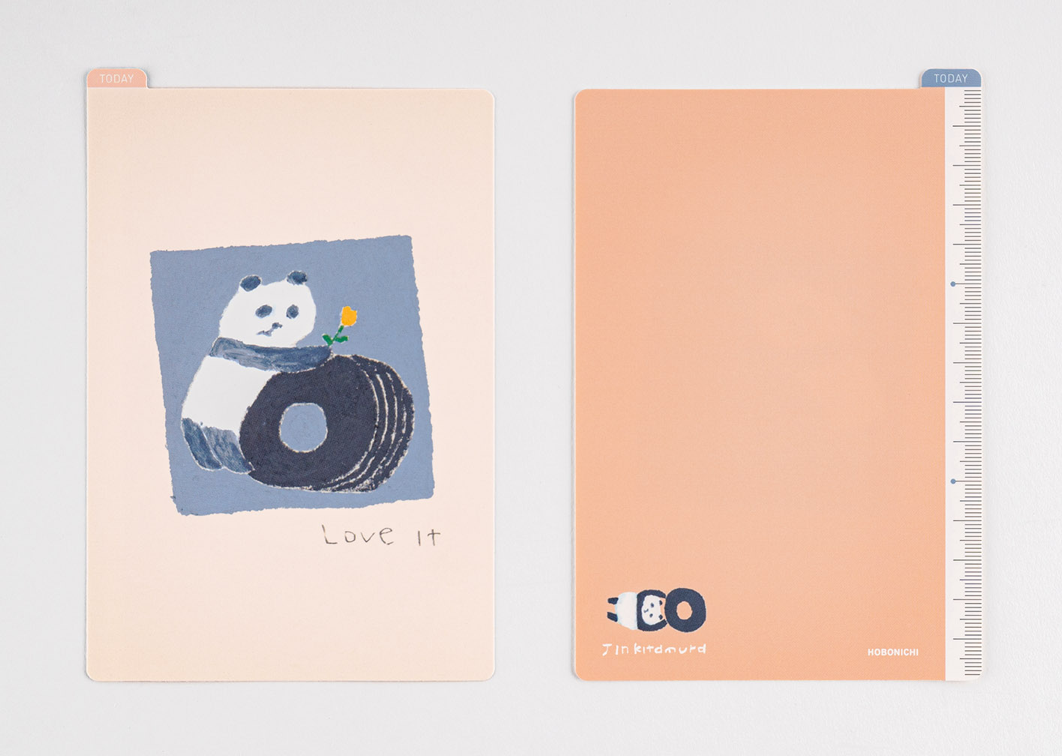 Hobonichi Pencil Board Love It Panda