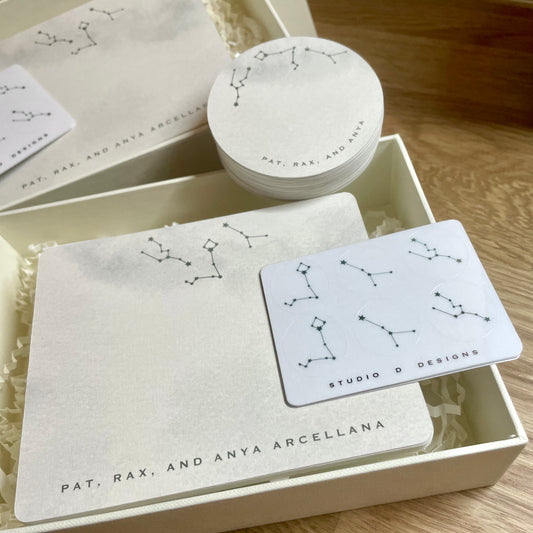 Customized Personalized Round Gift Tags