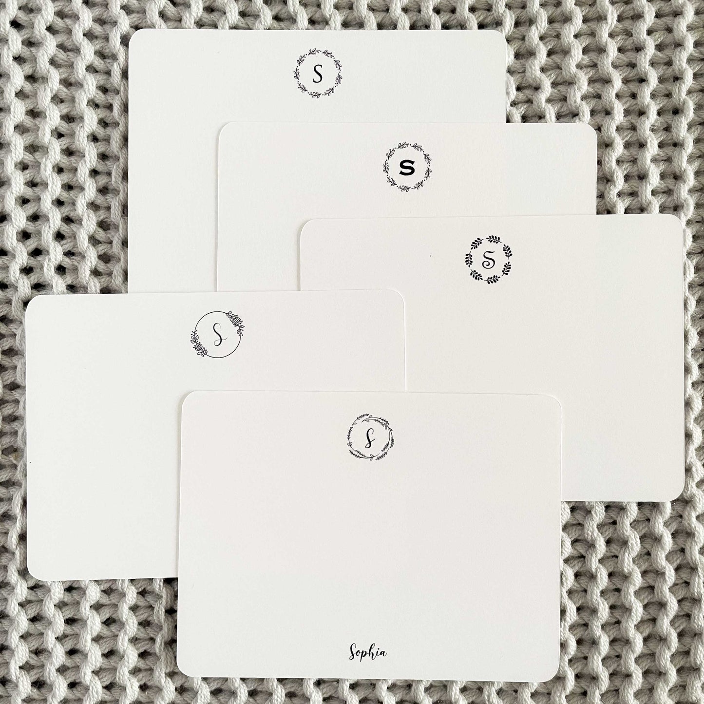 Sophia Personalized Gift Cards