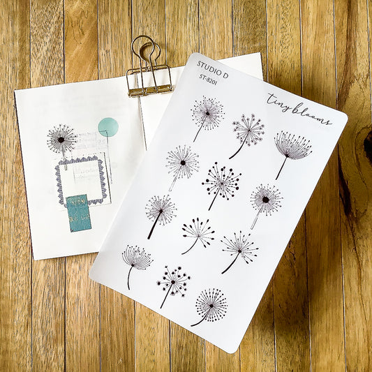 Tiny Blooms Decorative Stickers ST-8201