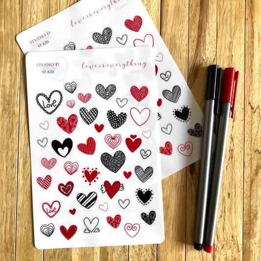 Love is Everything Decorative Stickers ST-8211