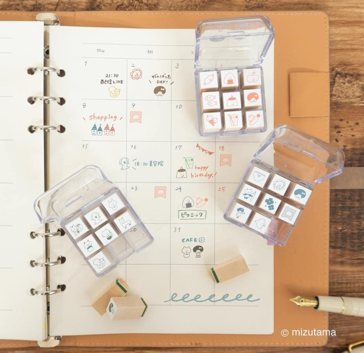 Beverly Mini Stamps: Mizutama Doubutsu