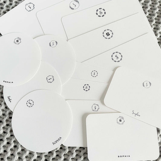 Sophia Personalized Gift Cards