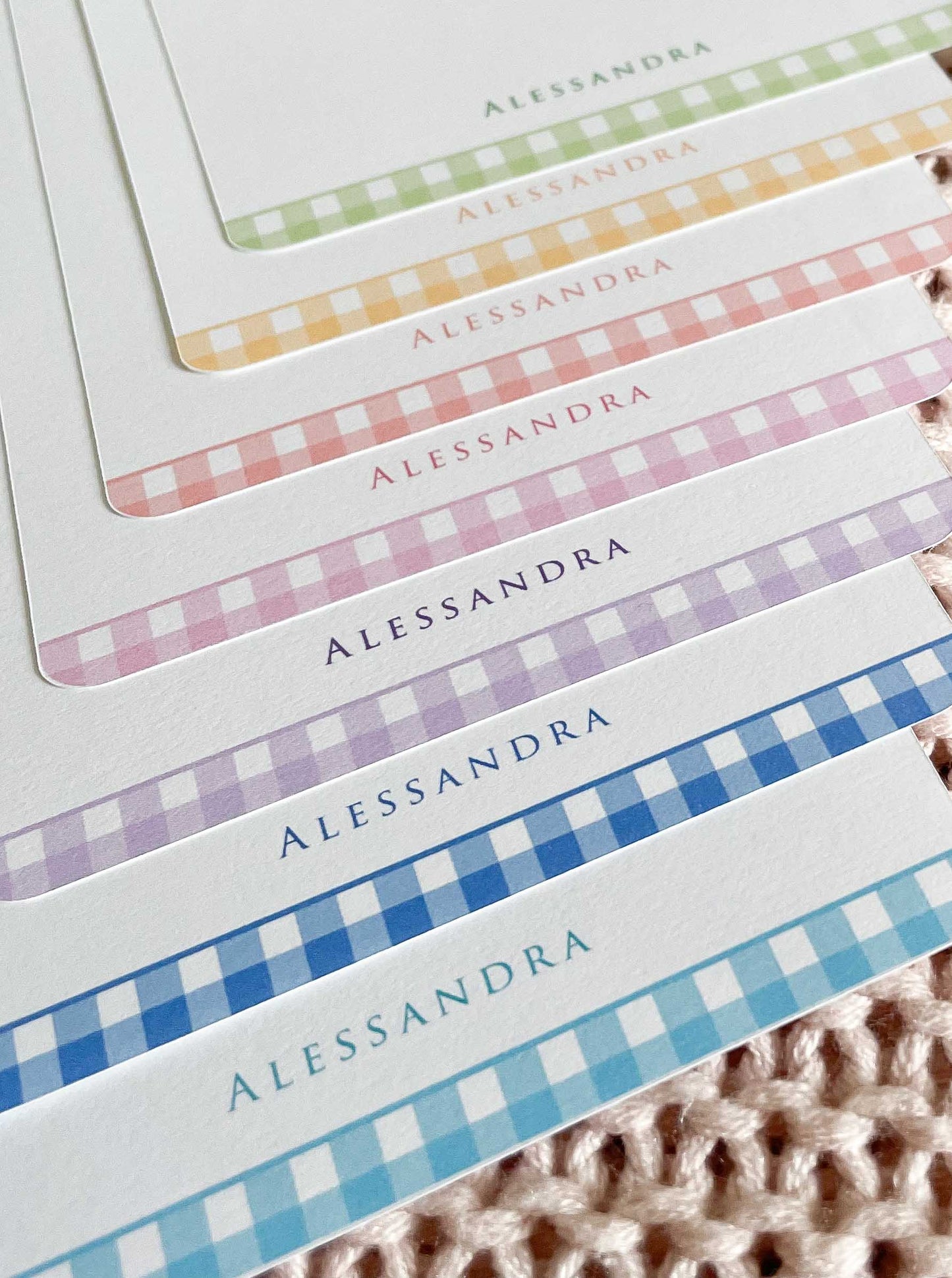 Alessandra Personalized Stationery Set