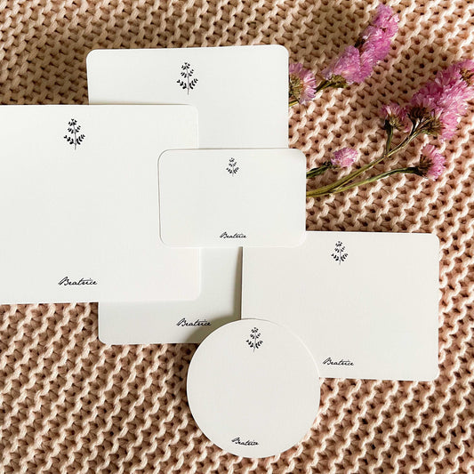 Beatrice Personalized Stationery Set