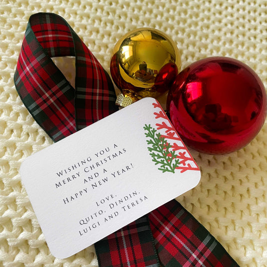 Cristina CHRISTMAS Personalized Gift Cards 1 (2022)