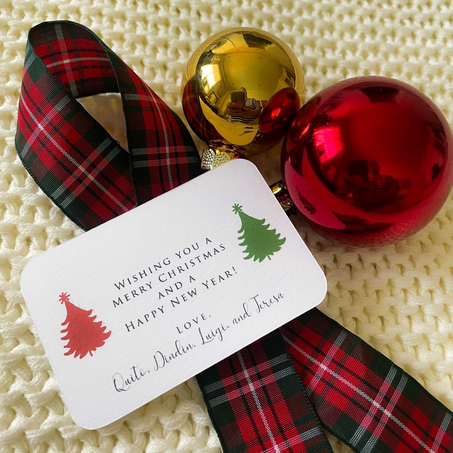 Cristina CHRISTMAS Personalized Gift Cards 1 (2022)
