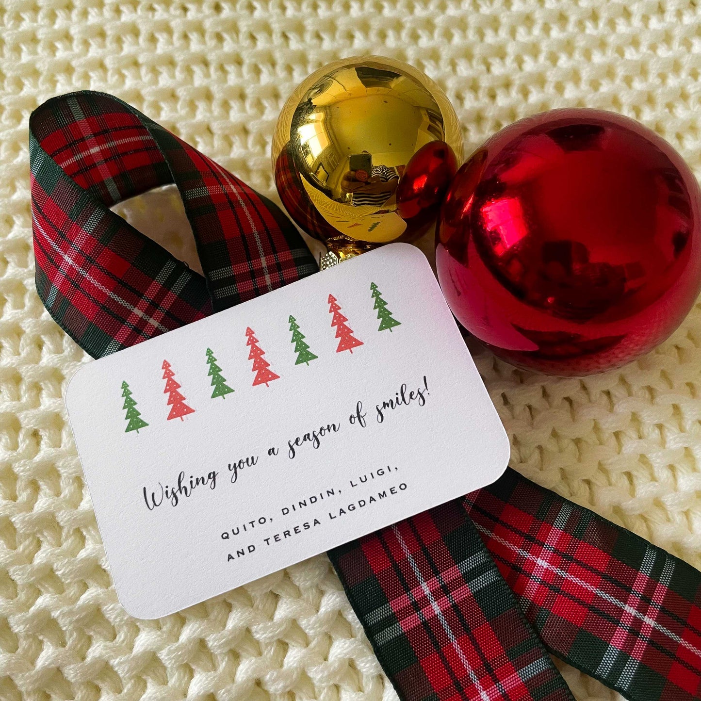 Cristina CHRISTMAS Personalized Gift Cards 1 (2022)