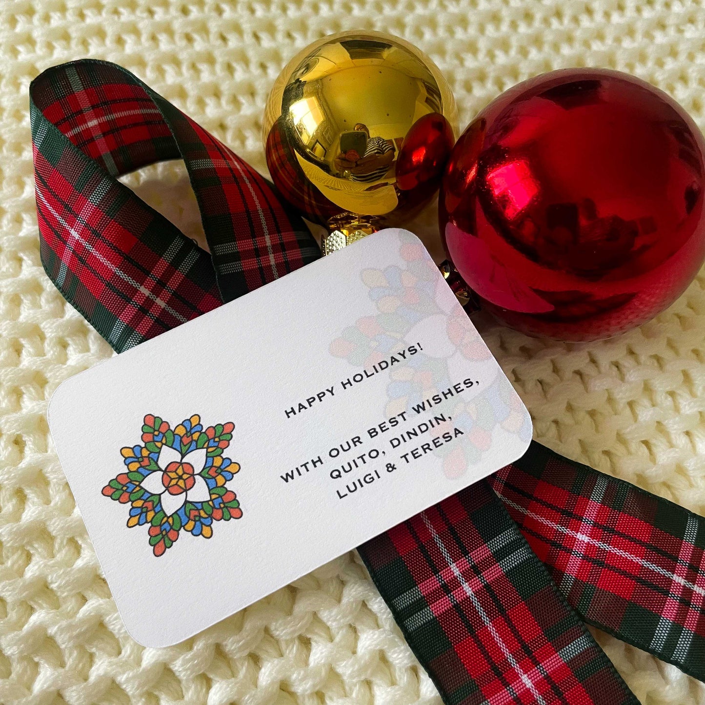 Cristina CHRISTMAS Personalized Gift Cards 1 (2022)