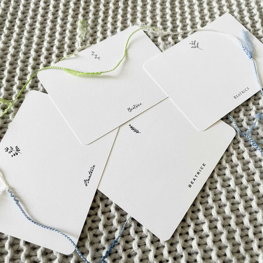 Beatrice Personalized Gift Cards