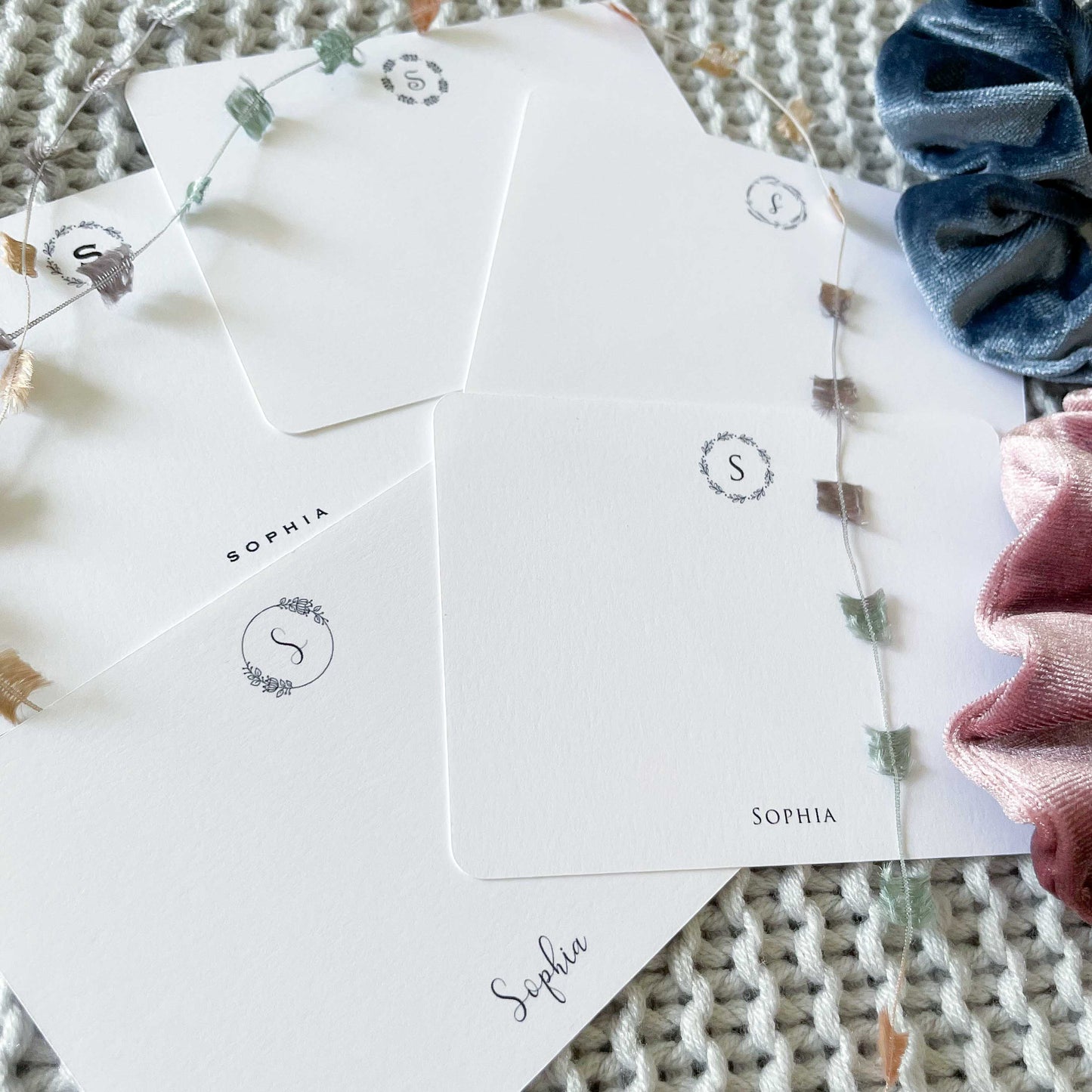 Sophia Personalized Gift Cards