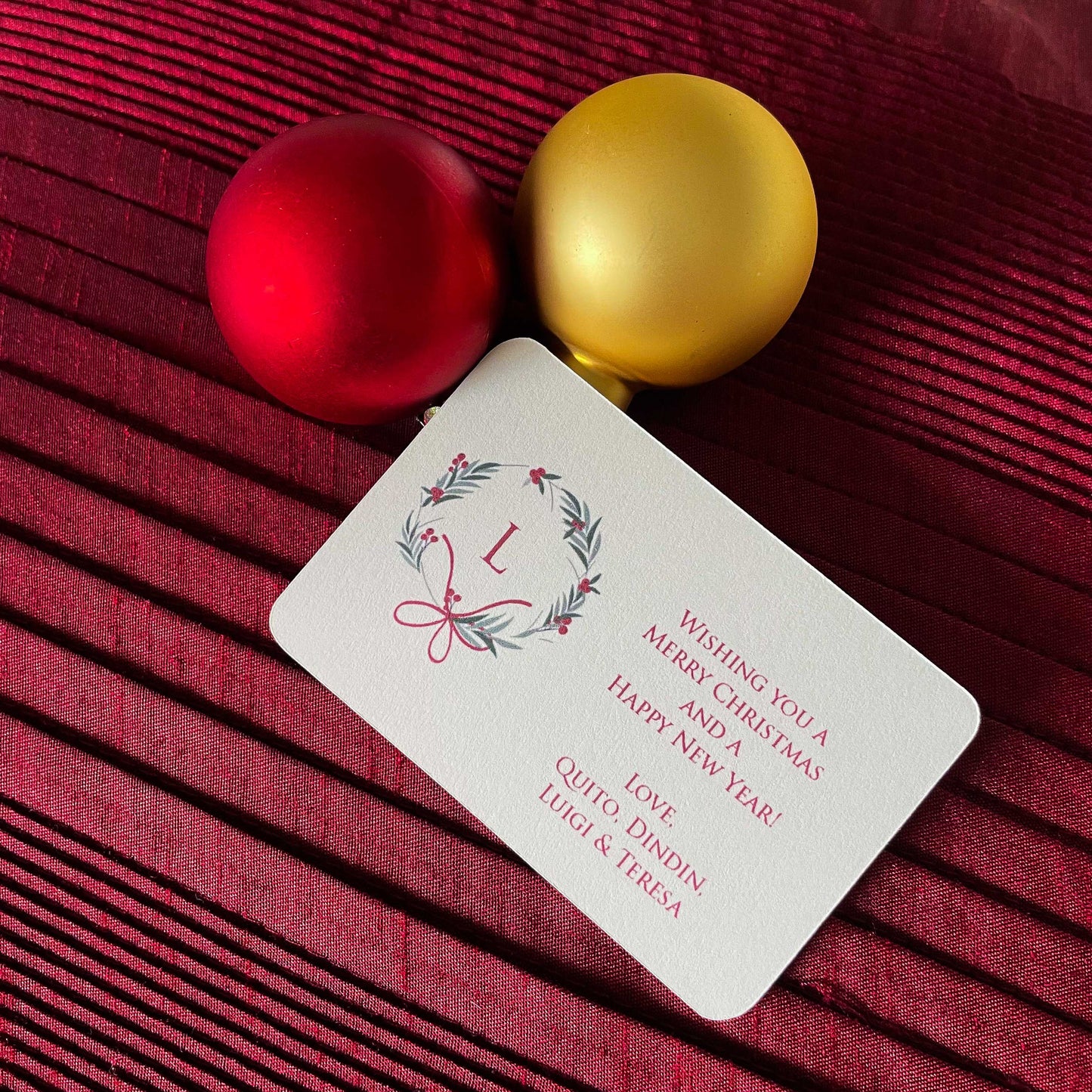 Cristina CHRISTMAS Personalized Gift Tags 2 (2023)